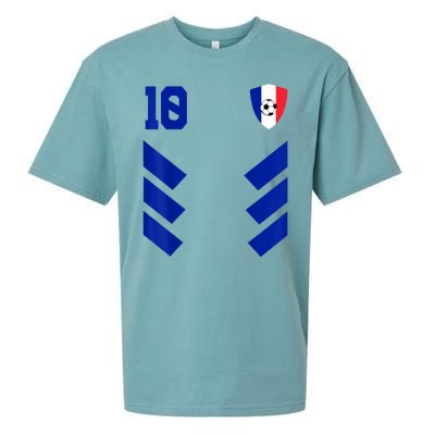 France Soccer Jersey France Football French Sueded Cloud Jersey T-Shirt