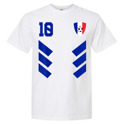 France Soccer Jersey France Football French Garment-Dyed Heavyweight T-Shirt