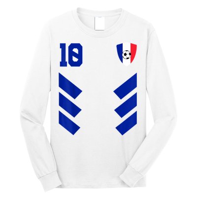 France Soccer Jersey France Football French Long Sleeve Shirt