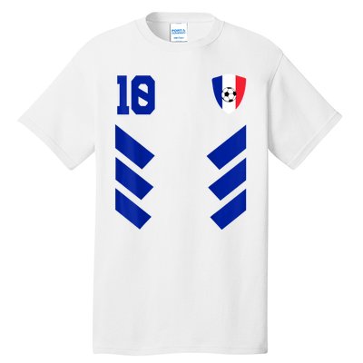 France Soccer Jersey France Football French Tall T-Shirt