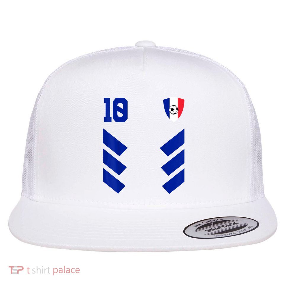 France Soccer Jersey France Football French Flatbill Hat