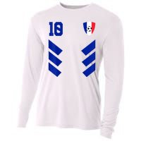 France Soccer Jersey France Football French Cooling Performance Long Sleeve Crew