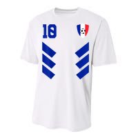 France Soccer Jersey France Football French Performance Sprint T-Shirt