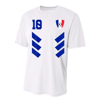 France Soccer Jersey France Football French Performance Sprint T-Shirt