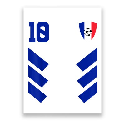 France Soccer Jersey France Football French Poster