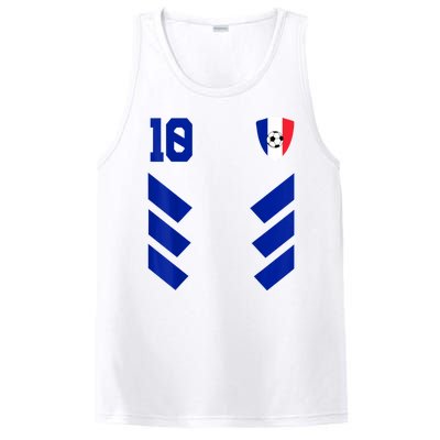 France Soccer Jersey France Football French PosiCharge Competitor Tank