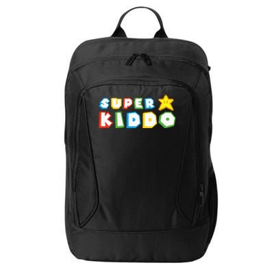 Funny Super Kiddo Humor Gaming Lovers City Backpack