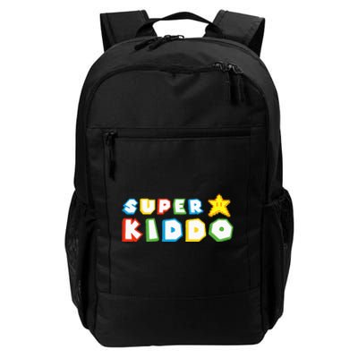 Funny Super Kiddo Humor Gaming Lovers Daily Commute Backpack