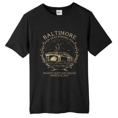 Francis Scott Key Bridge Collaps Tall Fusion ChromaSoft Performance T-Shirt