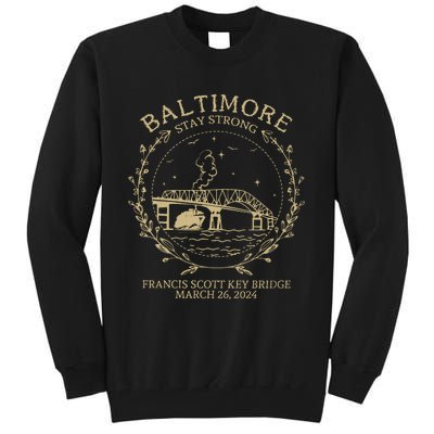 Francis Scott Key Bridge Collaps Tall Sweatshirt