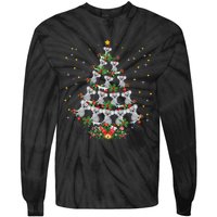 Funny Santa Koala Xmas Gift Koala Christmas Tree Long Sleeve Tie-Dye Long Sleeve Shirt