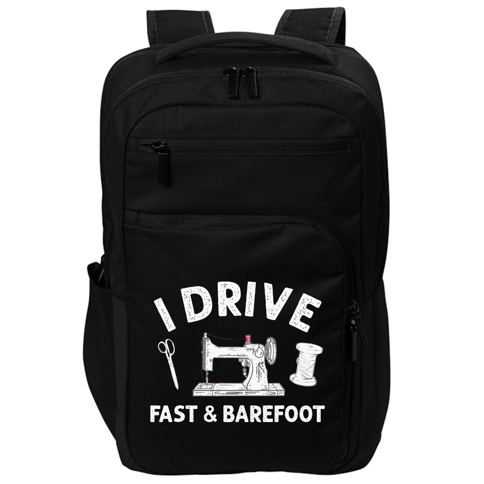 Funny Sewing Knitting Quilting For Sewer Quilter Impact Tech Backpack