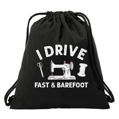 Funny Sewing Knitting Quilting For Sewer Quilter Drawstring Bag