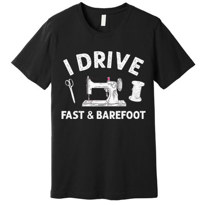 Funny Sewing Knitting Quilting For Sewer Quilter Premium T-Shirt