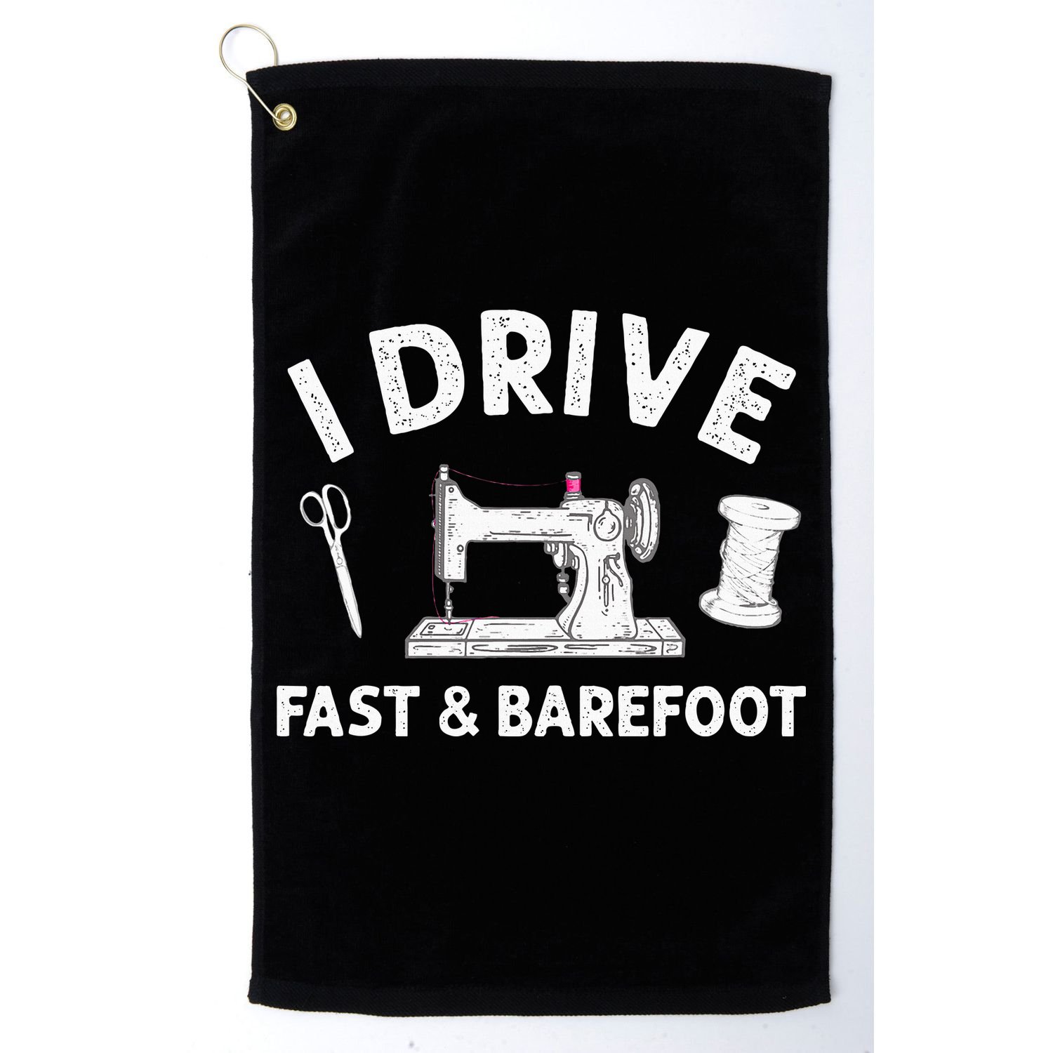 Funny Sewing Knitting Quilting For Sewer Quilter Golf Towel