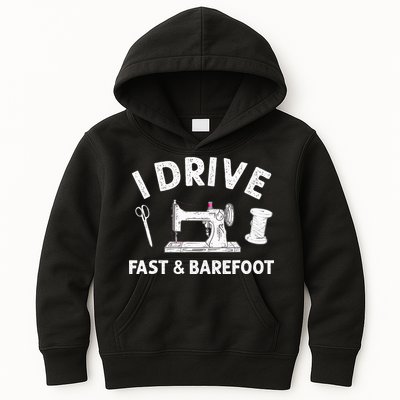 Funny Sewing Knitting Quilting For Sewer Quilter Kids Hoodie