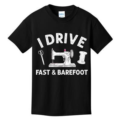 Funny Sewing Knitting Quilting For Sewer Quilter Kids T-Shirt