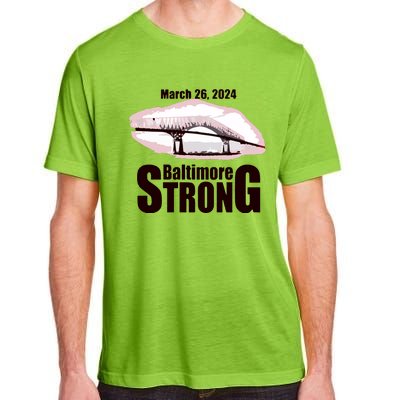 Francis Scott Key Bridge Strong Baltimore Bridge Strong Adult ChromaSoft Performance T-Shirt