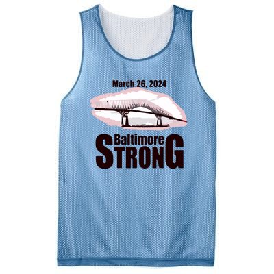 Francis Scott Key Bridge Strong Baltimore Bridge Strong Mesh Reversible Basketball Jersey Tank