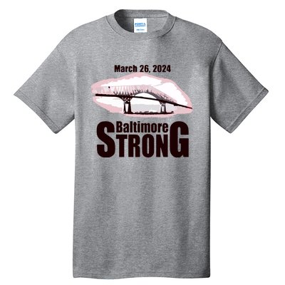 Francis Scott Key Bridge Strong Baltimore Bridge Strong Tall T-Shirt