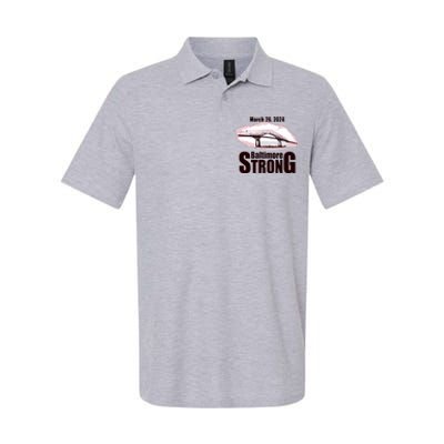 Francis Scott Key Bridge Strong Baltimore Bridge Strong Softstyle Adult Sport Polo