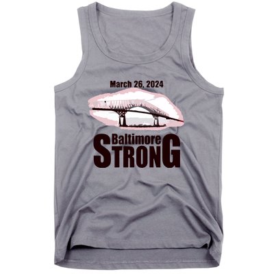 Francis Scott Key Bridge Strong Baltimore Bridge Strong Tank Top