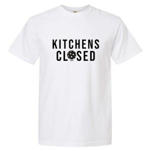 Funny Sport Kitchens Closed Pickleball Gift Garment-Dyed Heavyweight T-Shirt