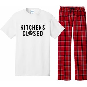 Funny Sport Kitchens Closed Pickleball Gift Pajama Set