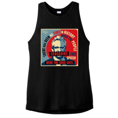 Free Speech Kennedy Coaster Ladies PosiCharge Tri-Blend Wicking Tank