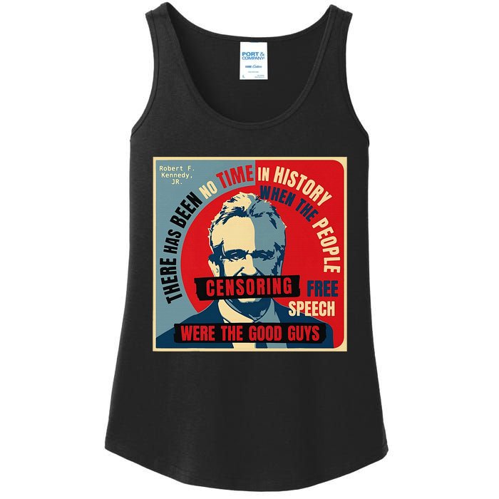 Free Speech Kennedy Coaster Ladies Essential Tank