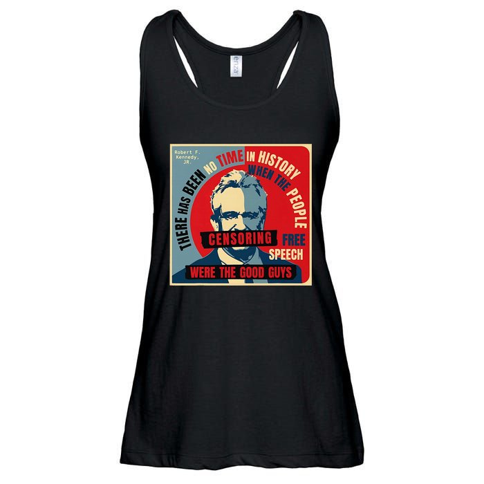 Free Speech Kennedy Coaster Ladies Essential Flowy Tank