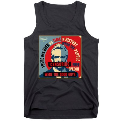 Free Speech Kennedy Coaster Tank Top