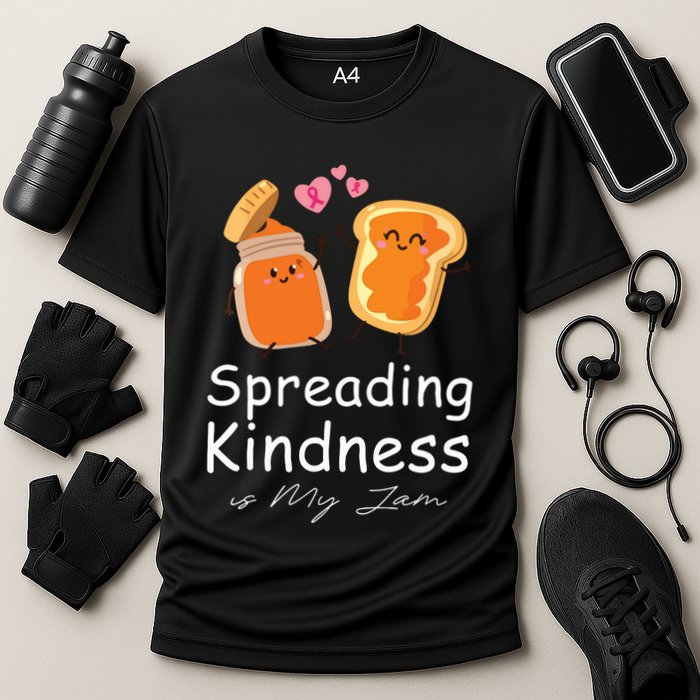 Funny Spreading Kindness Is My Jam Orange Unity Day Performance Shirt