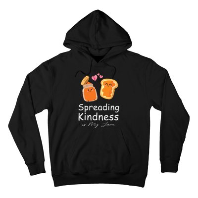 Funny Spreading Kindness Is My Jam Orange Unity Day Hoodie