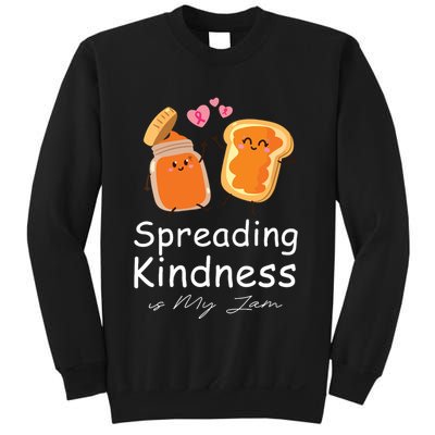Funny Spreading Kindness Is My Jam Orange Unity Day Sweatshirt