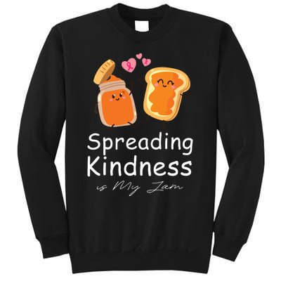 Funny Spreading Kindness Is My Jam Orange Unity Day Sweatshirt