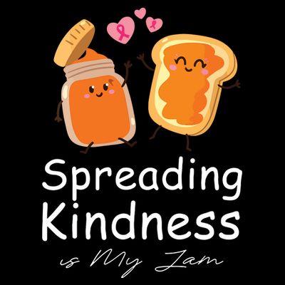 Funny Spreading Kindness Is My Jam Orange Unity Day T-Shirt