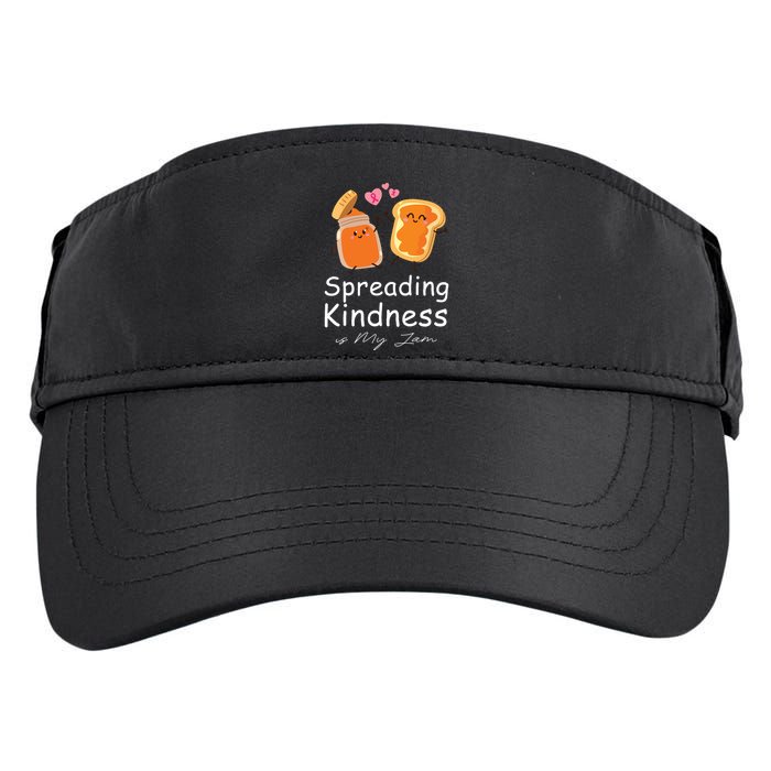 Funny Spreading Kindness Is My Jam Orange Unity Day Adult Drive Performance Visor