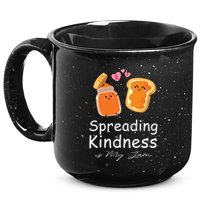 Funny Spreading Kindness Is My Jam Orange Unity Day 15oz Campfire Ceramic Mug