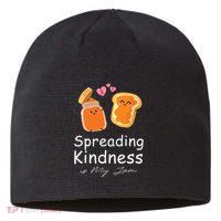 Funny Spreading Kindness Is My Jam Orange Unity Day Sustainable Beanie