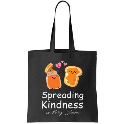 Funny Spreading Kindness Is My Jam Orange Unity Day Bag