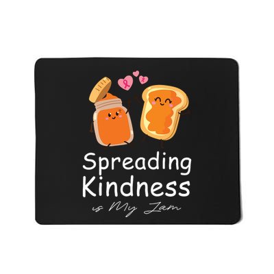 Funny Spreading Kindness Is My Jam Orange Unity Day Mousepad