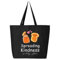 Funny Spreading Kindness Is My Jam Orange Unity Day 25L Jumbo Tote