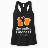 Funny Spreading Kindness Is My Jam Orange Unity Day Womens Tank Top