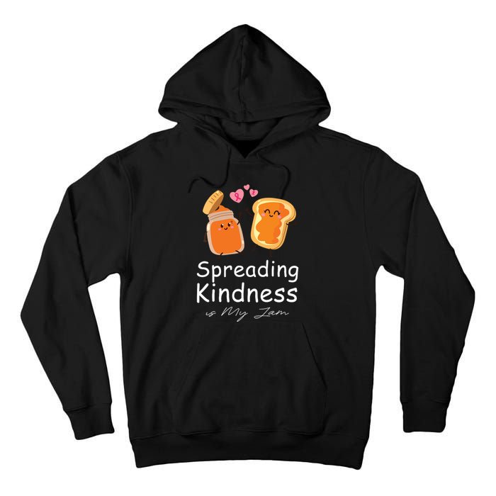 Funny Spreading Kindness Is My Jam Orange Unity Day Tall Hoodie