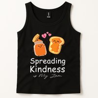 Funny Spreading Kindness Is My Jam Orange Unity Day Tank Top