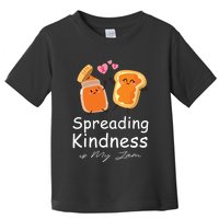 Funny Spreading Kindness Is My Jam Orange Unity Day Toddler T-Shirt