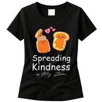 Funny Spreading Kindness Is My Jam Orange Unity Day Womens T-Shirt