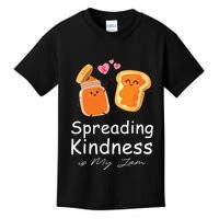 Funny Spreading Kindness Is My Jam Orange Unity Day Kids T-Shirt