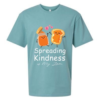 Funny Spreading Kindness Is My Jam Orange Unity Day Sueded Cloud Jersey T-Shirt